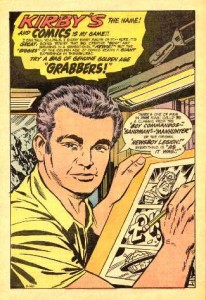 Marvel comics artist Jack Kirby, creator of Spiderman