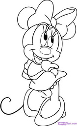 How-to-draw-minnie-mouse