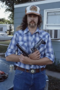 Craig Ward and his guns