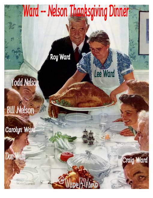 Rockwell Thanksgiving Painting